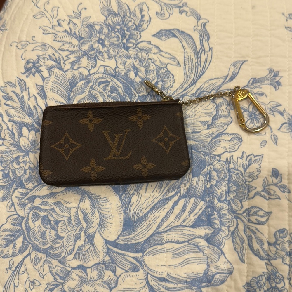 Authentic Louis Vuitton key chain pouch